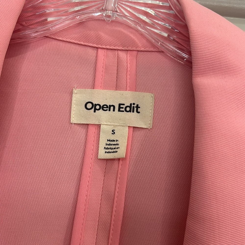 Open Edit PINK blazer! - Picture 3 of 3